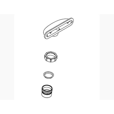 Kohler Assembly, Overflow 1069647